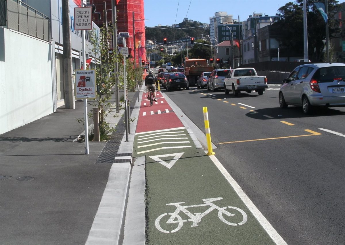 Cycling projects around Wellington